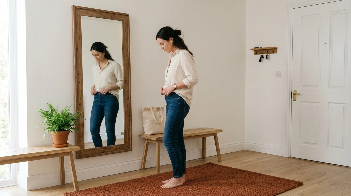 Why Your Stomach Looks Bigger in Jeans and What Helps