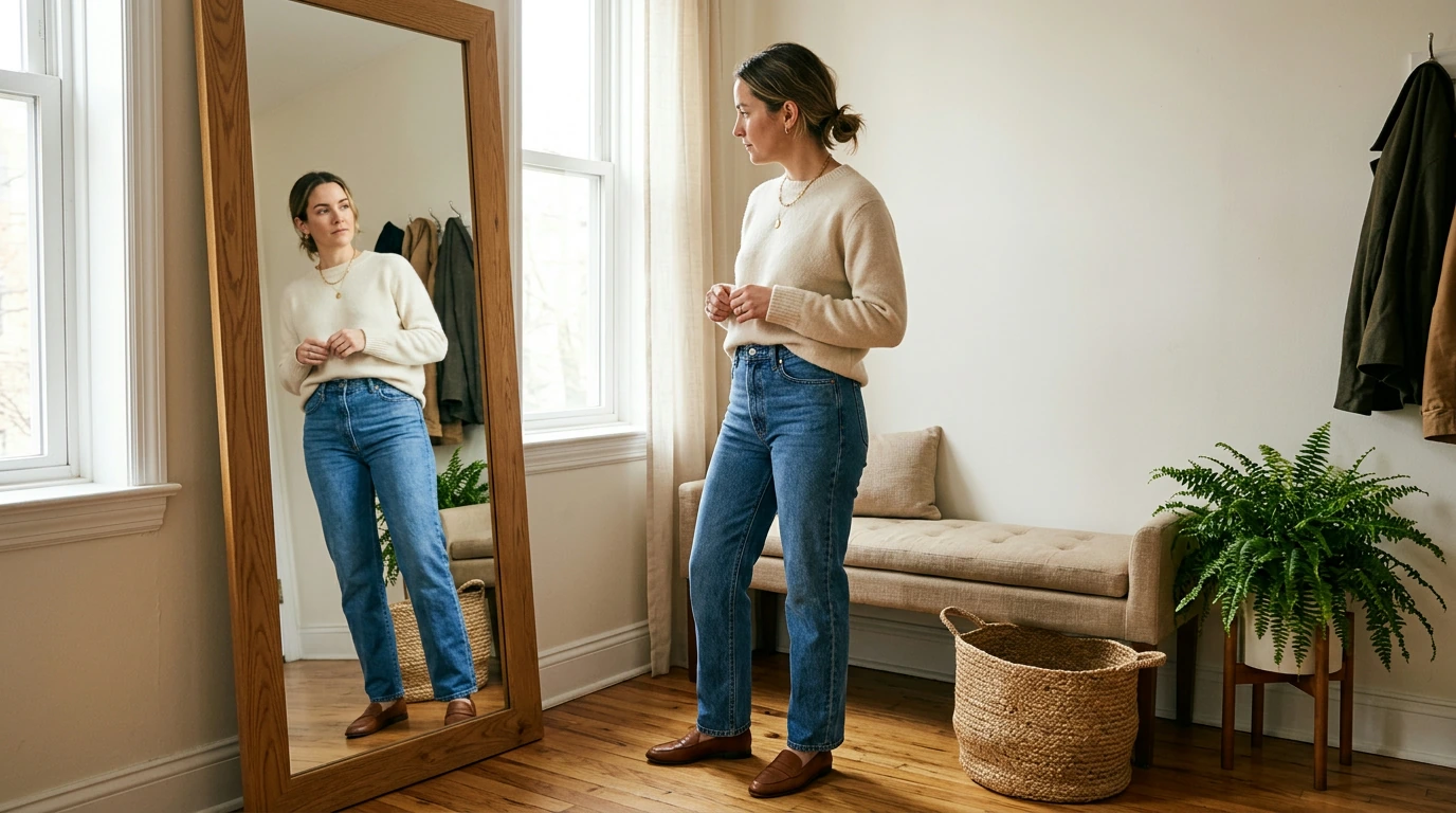 Why High-Waisted Jeans Don’t Look Right and How to Fix It