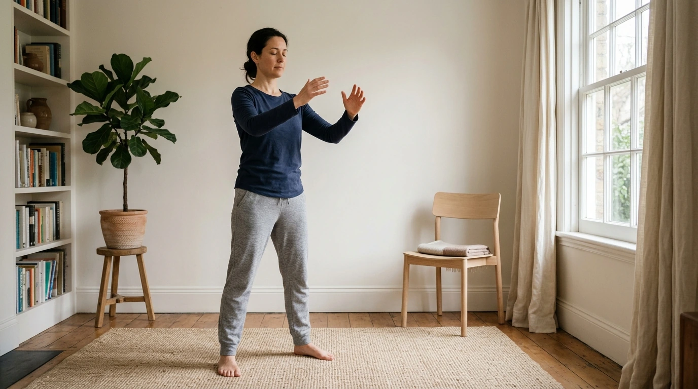 A Gentle Qigong Flow for Calm Moments in Your Day